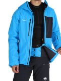 Miniatuur Mammut, Stoney HS Thermo Hooded AA Jas gevoerd heren Glacier Blue / Black Blauw, Zwart 