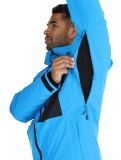 Miniatuur Mammut, Stoney HS Thermo Hooded AA Jas gevoerd heren Glacier Blue / Black Blauw, Zwart 