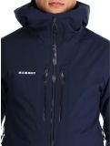 Miniatuur Mammut, Stoney HS Thermo Hooded AA Jas gevoerd heren Marine Blauw 