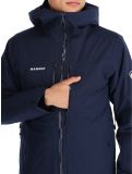 Miniatuur Mammut, Stoney HS Thermo Hooded AA Jas gevoerd heren Marine Blauw 