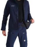 Miniatuur Mammut, Stoney HS Thermo Hooded AA Jas gevoerd heren Marine Blauw 