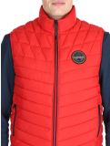 Miniatuur Napapijri, A-Lapaz V bodywarmer heren Red Goji rood 