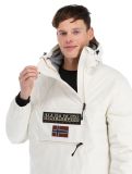 Miniatuur Napapijri, Northfarer 2.0 Wint winter anorak heren White Whisper wit 