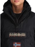 Miniatuur Napapijri, Rainforest Next AF Anorak heren Black Zwart 