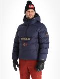 Miniatuur Napapijri, Rainforest Op Winter Puffer winter anorak heren Blu Marine blauw 