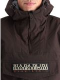 Miniatuur Napapijri, Rainforest Winter 3 winter anorak heren Brown Ebony grijs 