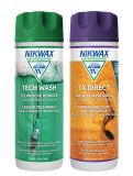 Miniatuur Nikwax, Twin 300ml Tech wash en Tx direct was- & impregneermiddel unisex 