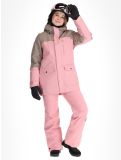 Miniatuur O'Neill, Utility Hybrid AA Jas gevoerd dames Genuine Pink Colour Block Bruin, Roze, Wit 