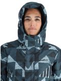 Miniatuur O'Neill, Z.E.N. Puffer Hybrid AA Jas gevoerd dames Blue Triangle Ikat Blauw 