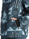 Miniatuur O'Neill, Z.E.N. Puffer Hybrid AA Jas gevoerd dames Blue Triangle Ikat Blauw 