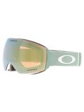 Miniatuur Oakley, Flight Deck M skibril unisex Matte Jade - Prizm Sage Gold Iridium groen 