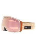 Miniatuur Oakley, Flight Tracker M skibril unisex Curry Stone - Prizm Snow Rose Gold Iridium rood 