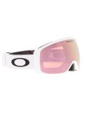 Miniatuur Oakley, Flight Tracker M skibril unisex Matte White - Prizm Rose Gold wit 