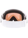 Miniatuur Oakley, Flight Tracker M skibril unisex Matte White - Prizm Rose Gold wit 