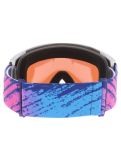 Miniatuur Oakley, Line Miner L skibril unisex Lucas Braathen Signature - Prizm Snow Sapphire Iridium roze, wit 