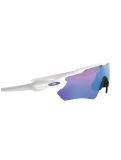 Miniatuur Oakley, Radar EV Path zonnebril unisex Polished White - Priz Snow Sapphire Iridium wit 