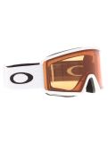 Miniatuur Oakley, Target Line L skibril unisex Matte White - Prizm Persimmon wit 