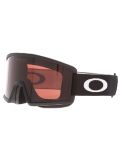 Miniatuur Oakley, Target Line M skibril unisex Matte Black - Prizm Dark Grey zwart 