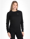 Miniatuur Odlo, Active Warm Eco FA Thermoshirt dames Black Zwart 