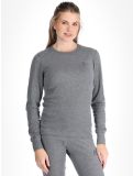 Miniatuur Odlo, Active Warm Eco FA Thermoshirt dames Odlo Steel Grey Melange Grijs 