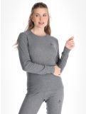 Miniatuur Odlo, Active Warm Eco FA Thermoshirt dames Odlo Steel Grey Melange Grijs 