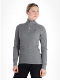 Miniatuur Odlo, Active Warm Eco skipully dames Odlo Steel Grey Melange grijs 