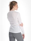 Miniatuur Odlo, Active Warm Eco FA Thermoshirt dames White Wit 