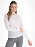 Miniatuur Odlo, Active Warm Eco FA Thermoshirt dames White Wit 