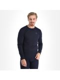 Miniatuur Odlo, Active Warm Eco thermoshirt heren dark sapphire blauw 