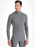 Miniatuur Odlo, Active Warm Eco FA Thermoshirt heren Odlo Steel Grey Melange Grijs 