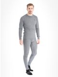 Miniatuur Odlo, Active Warm Eco thermoshirt heren Odlo Steel Grey Melange grijs 