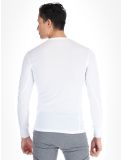 Miniatuur Odlo, Active Warm Eco FA Thermoshirt heren White Wit 