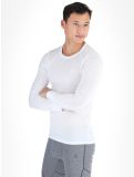 Miniatuur Odlo, Active Warm Eco FA Thermoshirt heren White Wit 