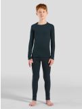 Miniatuur Odlo, Active Warm Eco FA Thermoshirt kinderen Dark Sapphire Blauw 