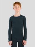 Miniatuur Odlo, Active Warm Eco FA Thermoshirt kinderen Dark Sapphire Blauw 