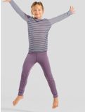 Miniatuur Odlo, Active Warm Eco FA Thermoshirt kinderen Misty Lilac - Gray Ridge Grijs, Roze 