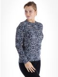 Miniatuur Odlo, Active Warm Eco Graphic thermoshirt dames Folkstone Gray grijs 