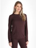 Miniatuur Odlo, Merino 160 FA Thermoshirt dames Fudge Paars 