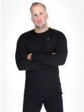 Miniatuur Odlo, Merino 160 FA Thermoshirt heren Black Zwart 