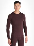 Miniatuur Odlo, Merino 160 FA Thermoshirt heren Fudge Paars 