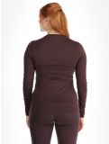 Miniatuur Odlo, Merino 200 FA Thermoshirt dames Fudge Paars 