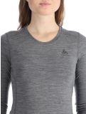 Miniatuur Odlo, Merino 200 FA Thermoshirt dames Odlo Steel Grey Melange Grijs 