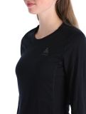 Miniatuur Odlo, Merino 200 thermoshirt dames Black zwart 