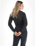 Miniatuur Odlo, Natural Performance PW 150 thermoshirt dames Grey Melange - Dark Grey Melange grijs 