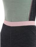 Miniatuur Odlo, Natural Performance PW 150 thermobroek dames Dark Grey Melange - Pale Mauve grijs 