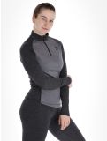 Miniatuur Odlo, Natural Performance PW 150 skipully dames Grey Melange - Dark Grey Melange grijs 