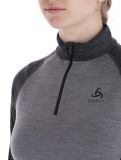 Miniatuur Odlo, Natural Performance PW 150 skipully dames Grey Melange - Dark Grey Melange grijs 