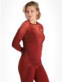 Miniatuur Odlo, Perfomance Eco thermoshirt dames Spiced Apple bordeaux 