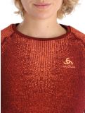 Miniatuur Odlo, Perfomance Eco thermoshirt dames Spiced Apple bordeaux 