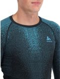 Miniatuur Odlo, Perfomance Eco thermoshirt heren Saxony Blue blauw 